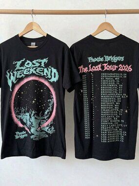 Phoebe Bridgers Lost Weekend Tour 2026 T-Shirt Reprint